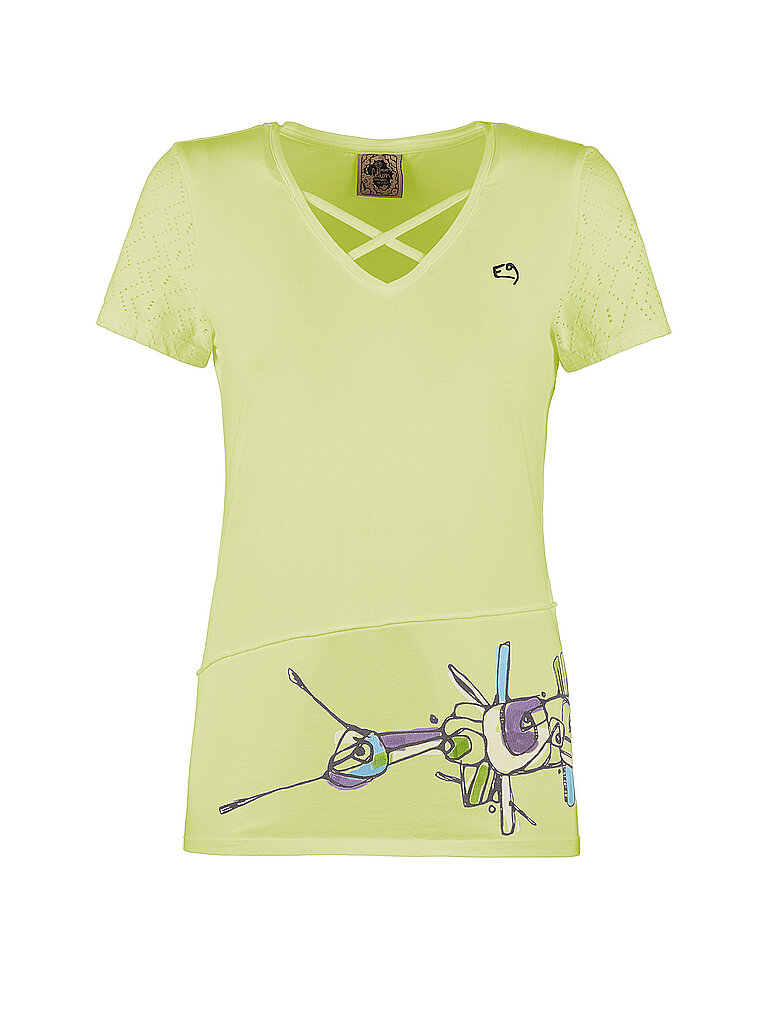 T-shirt d'escalade Isas jaune M