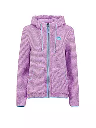 E9 | Damen Kletter Fleecejacke Rosy Hoodie | Rose vif