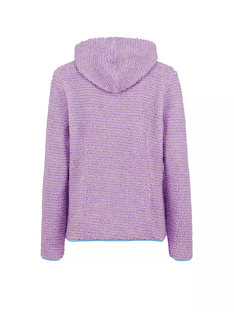 E9 | Damen Kletter Fleecejacke Rosy Hoodie | Rose vif