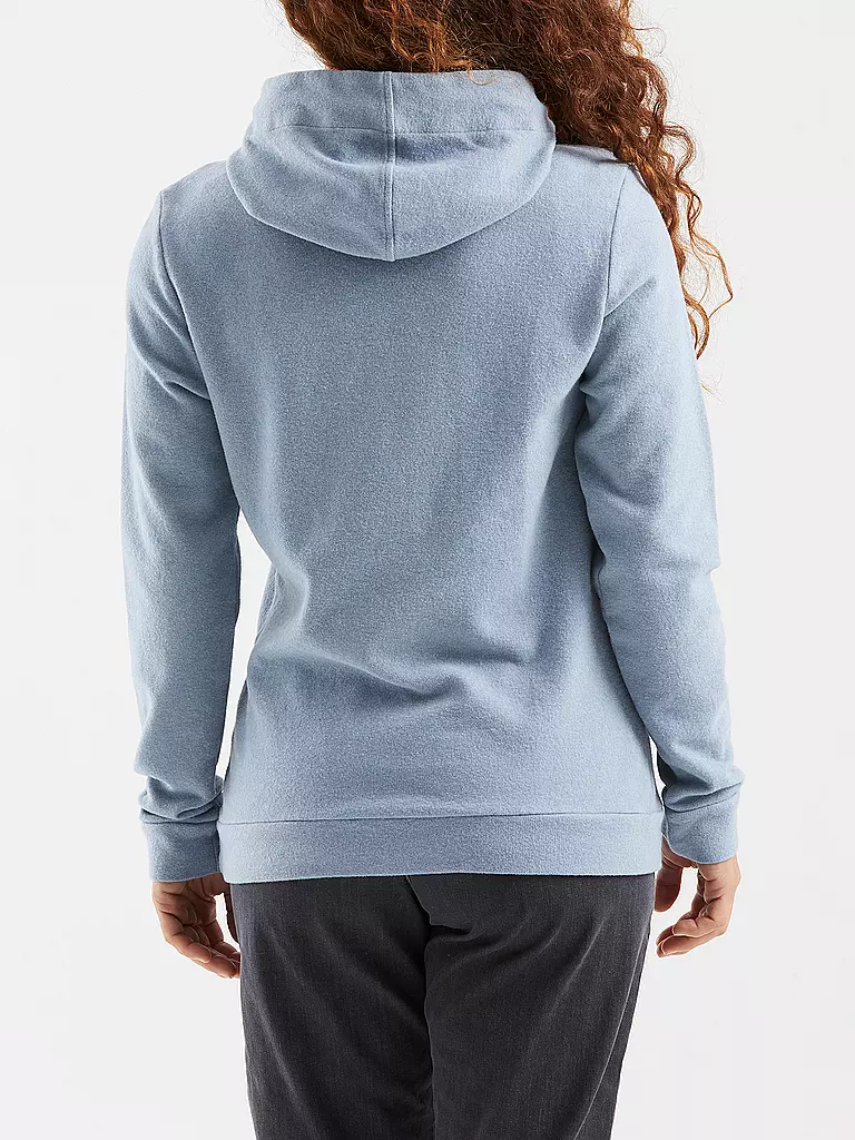 E9 | Damen Kletterhoodie Elvira | Bleu clair