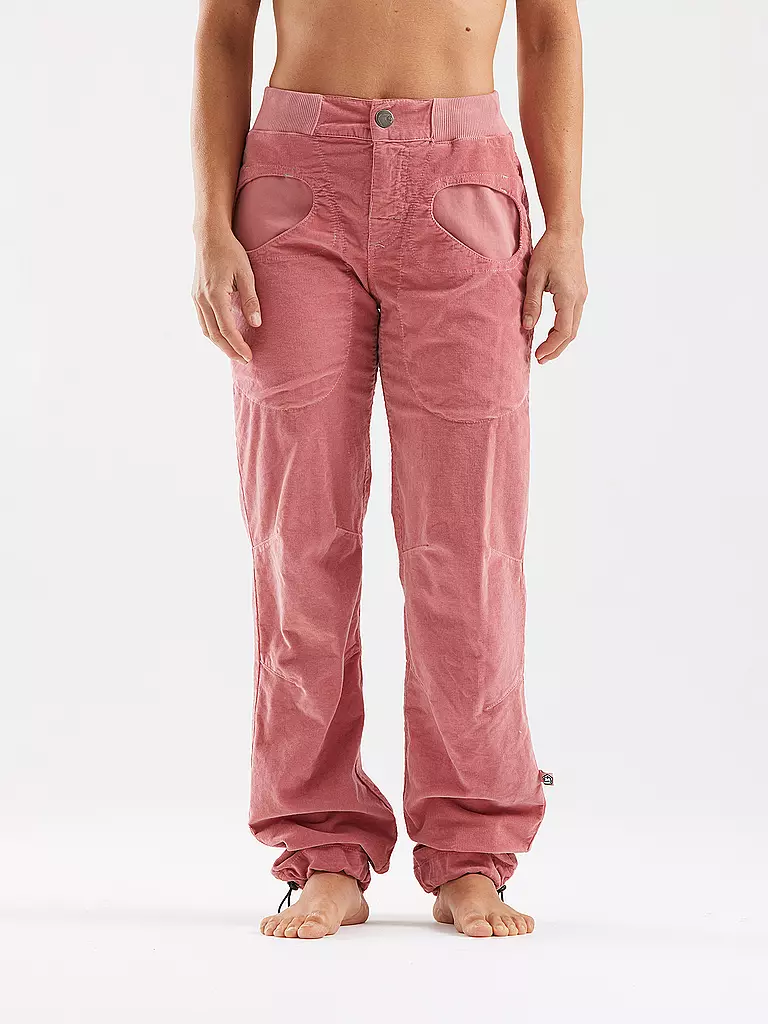 E9 | Damen Kletterhose Onda VS Cord | Rose