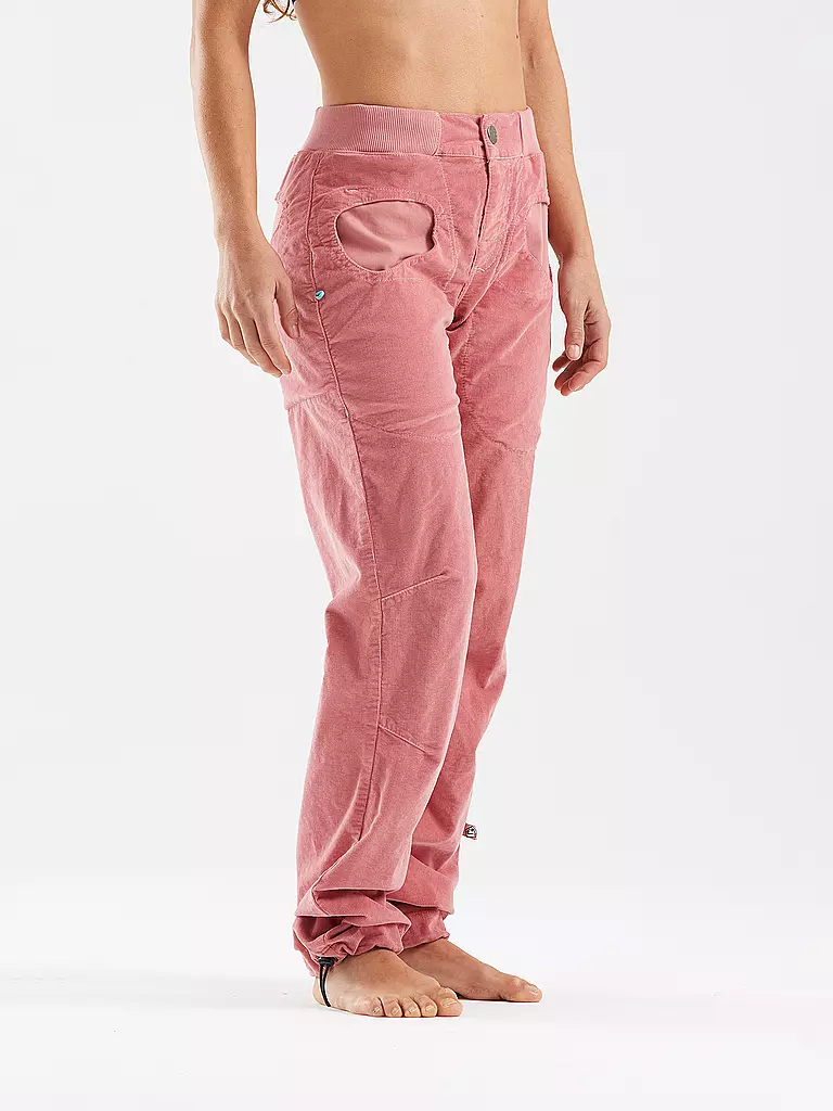 E9 | Damen Kletterhose Onda VS Cord | Rose