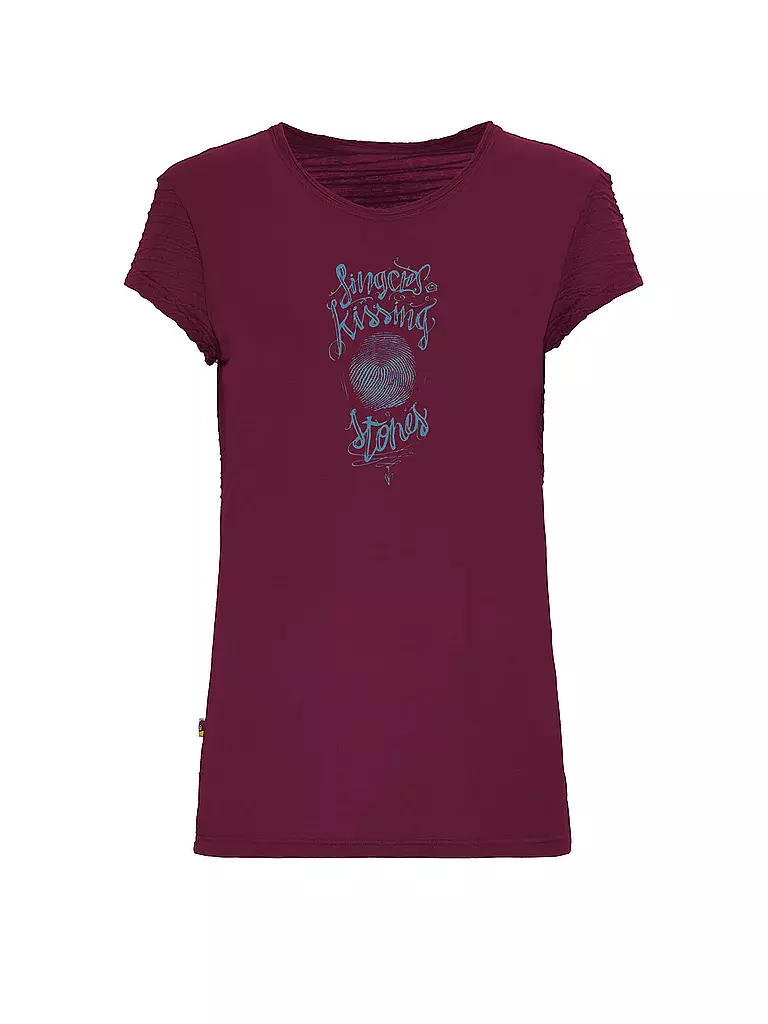E9 | Damen Klettershirt Kiss 2.4 | Rouge foncé
