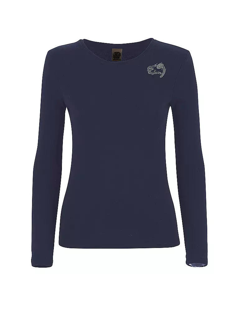 E9 | Damen Klettershirt Lawa | Bleu