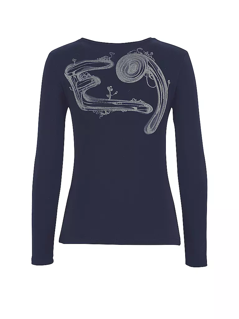 E9 | Damen Klettershirt Lawa | Bleu