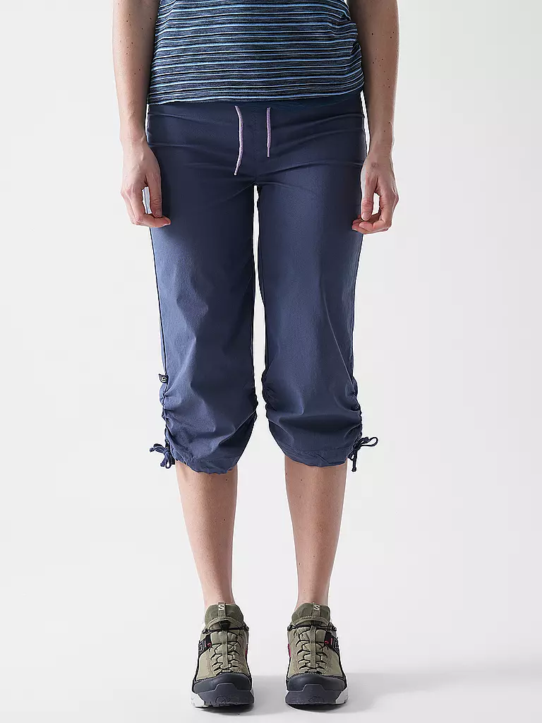 E9 | Damen Klettershort N Celo2 3/4 | Bleu foncé