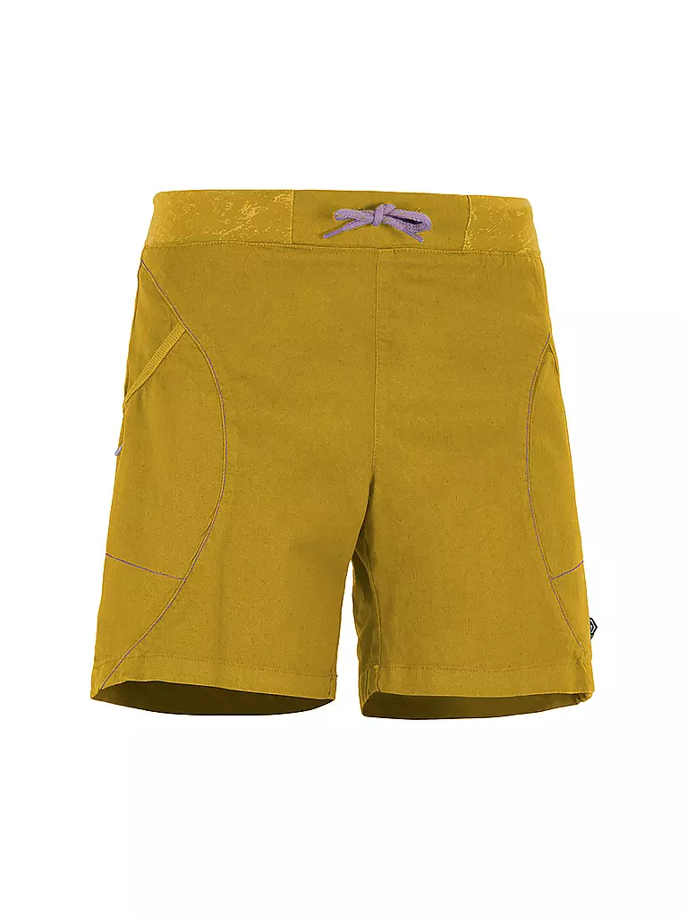 E9 | Damen Klettershort Wendy | Moutarde