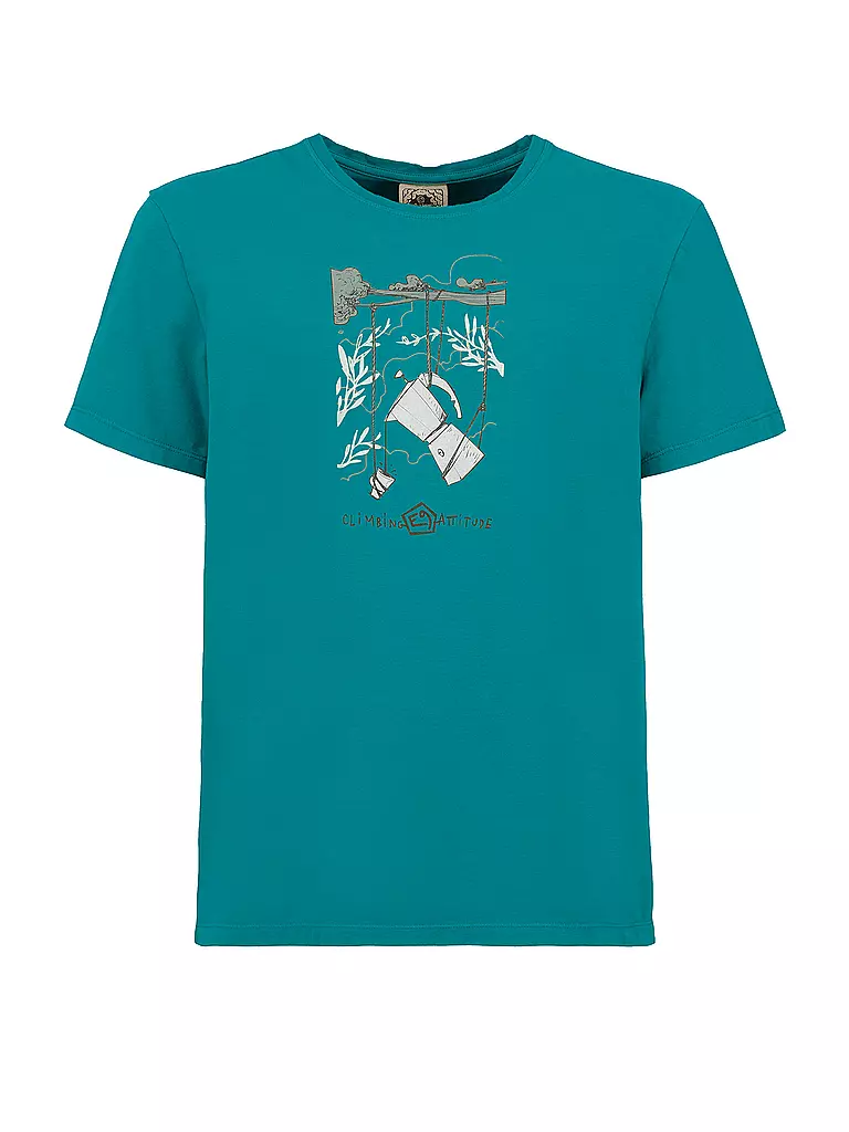 E9 | Herren Klettershirt Bond | Turquoise