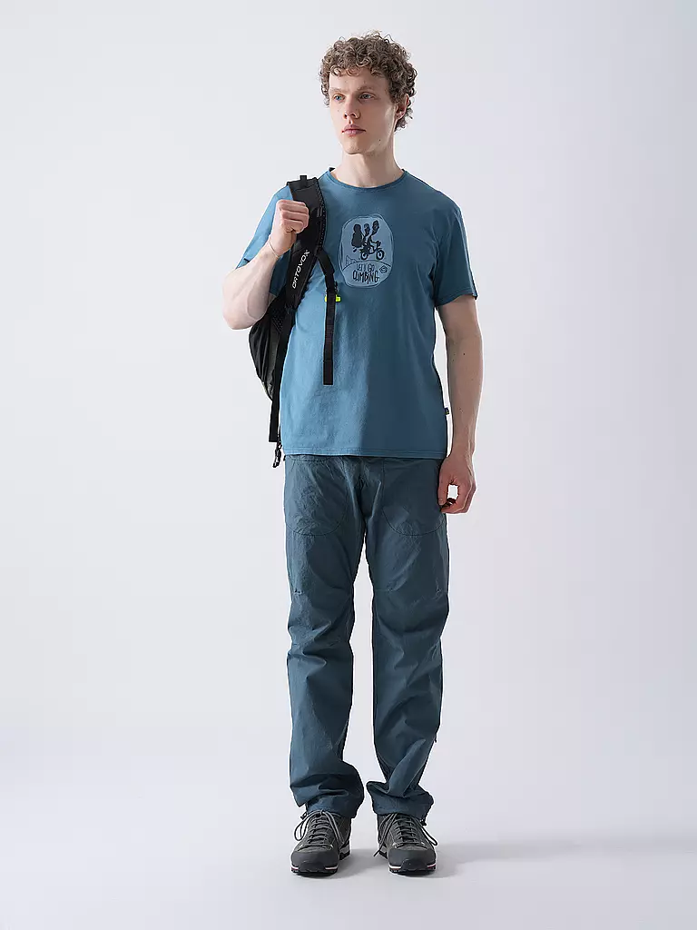 E9 | Herren Klettershirt Broom 2.4 | Pétrole