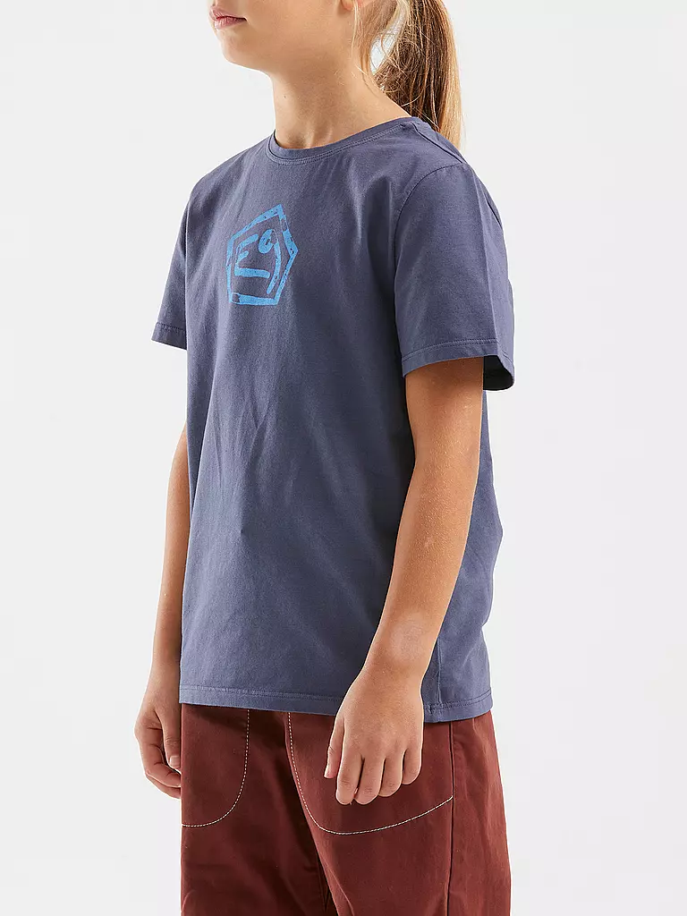 E9 | Kinder Klettershirt SGRAF | Bleu foncé