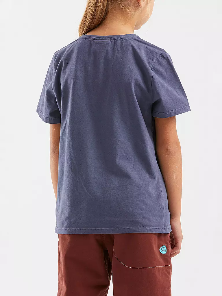 E9 | Kinder Klettershirt SGRAF | Bleu foncé