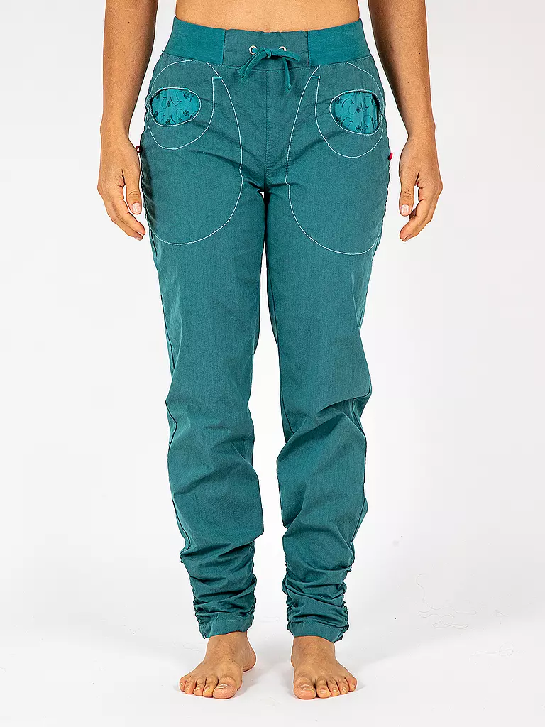 E9 | Pantalon d'escalade Mix pour femmes | Vert foncé