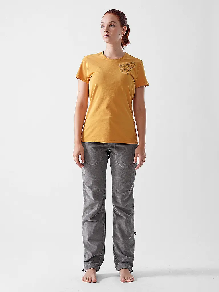 E9 | Pantalon d'escalade pour femmes Onda VS Cord | Gris clair