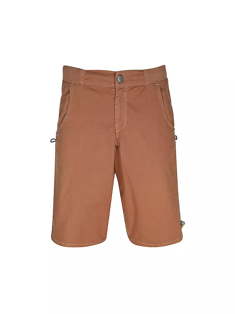 E9 | Short d'escalade Kroc Flax pour hommes | Marron clair
