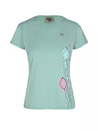 E9 | T-shirt d'escalade Cipi pour femmes | Vert clair