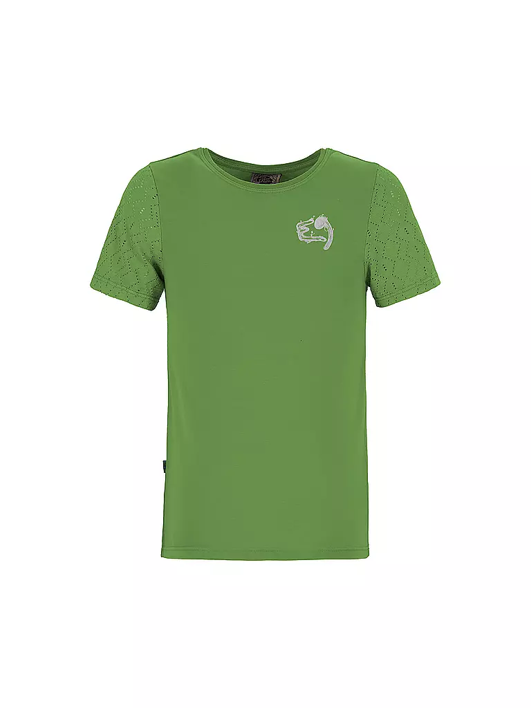 E9 | T-shirt d'escalade pour enfants Awa 2.4 | Vert