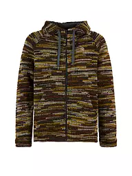 E9 | Veste polaire homme Happy Woolmix à capuche | Marron