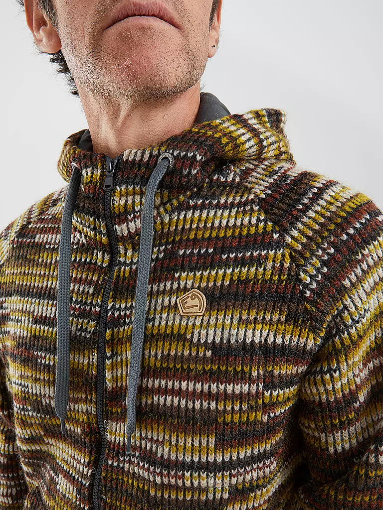 E9 | Veste polaire homme Happy Woolmix à capuche |
