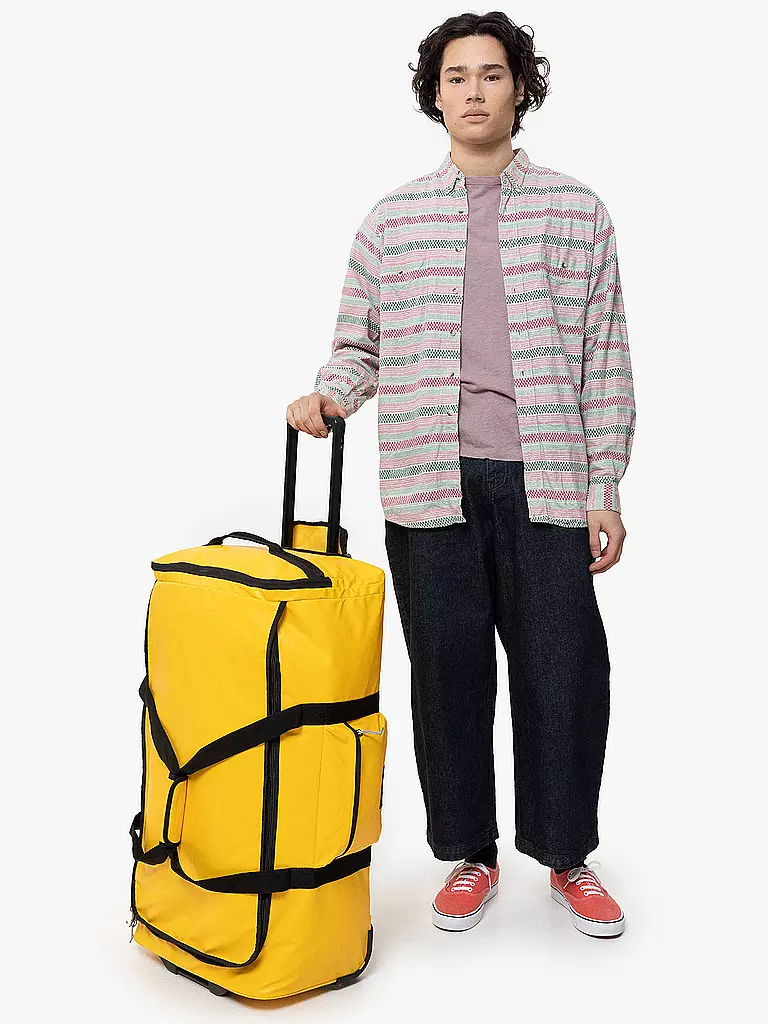 EASTPAK | Reisetrolley Tarp Duffl'R Wheel 85L | Jaune