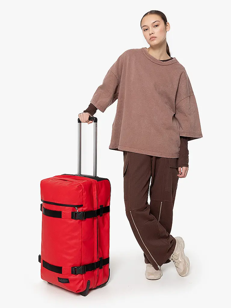 EASTPAK | Reisetrolley Transit'R M 71-80L | Rouge