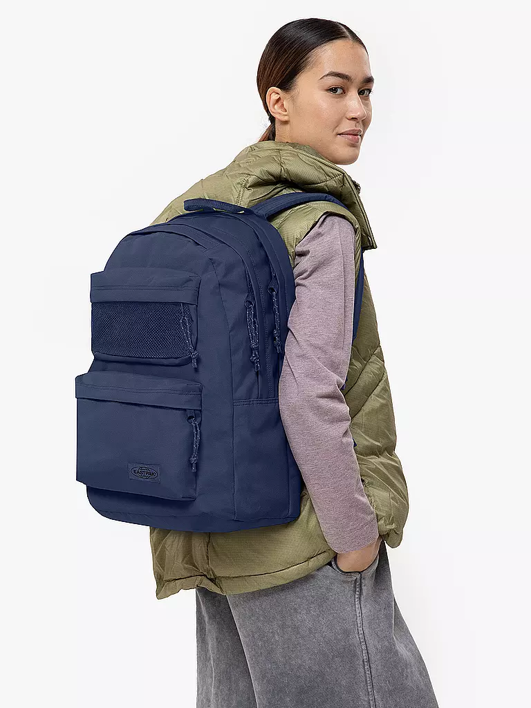 EASTPAK | Rucksack Double Office 30L | Bleu foncé