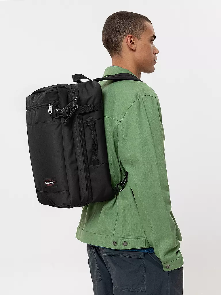 EASTPAK | Sac à dos Transit'R Duffel 2-en-1 28L | Noir