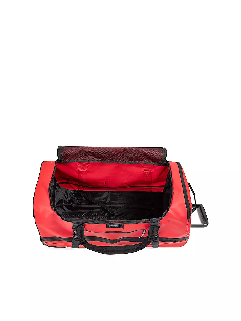 EASTPAK | Sac de voyage à roulettes L 90L | Rouge