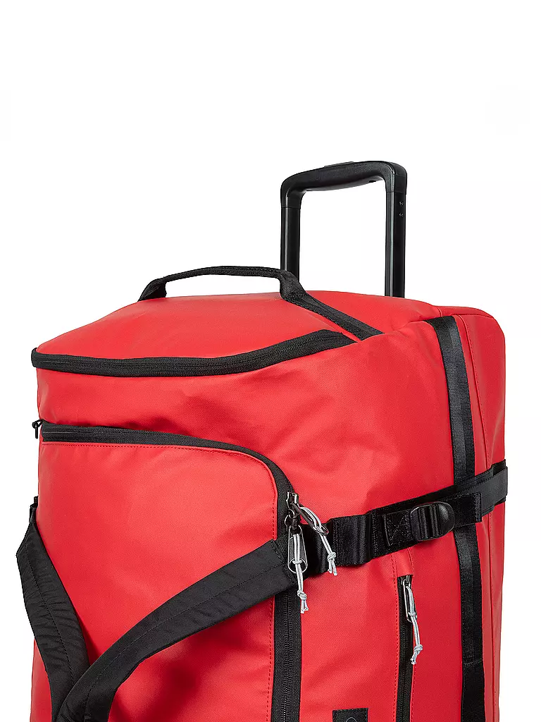 EASTPAK | Sac de voyage à roulettes L 90L | Rouge