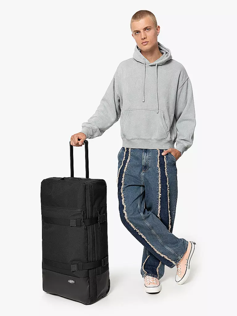EASTPAK | Trolley de voyage Icon Travel'r L 82L | Noir