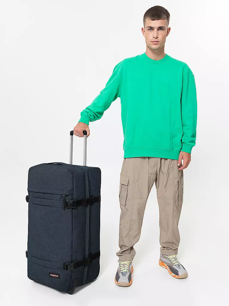 EASTPAK | Trolley de voyage Transit'R L | Bleu foncé