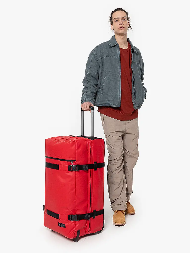 EASTPAK | Trolley de voyage Transit'R L | Rouge