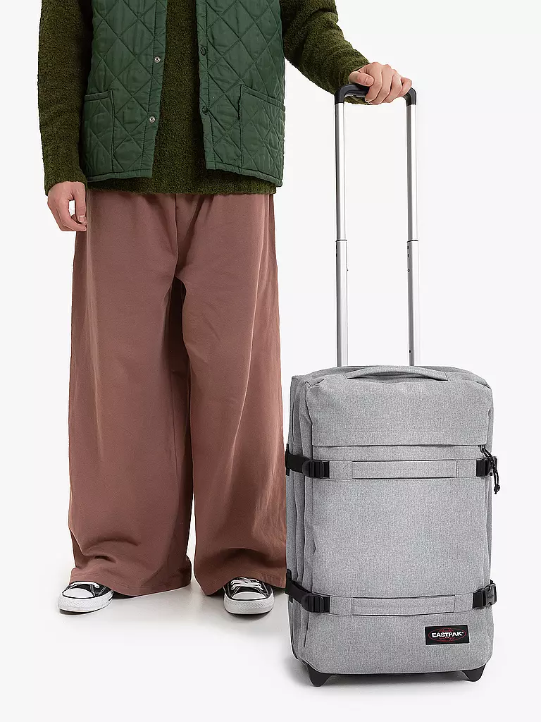EASTPAK | Trolley de voyage Transit'R S | Gris clair
