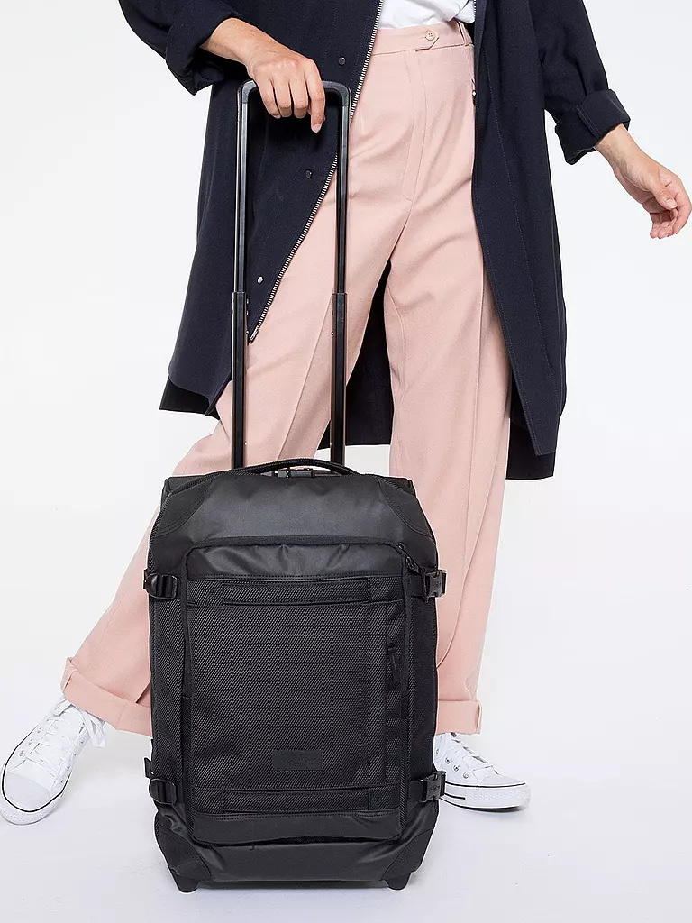 EASTPAK | Trolley de voyage Tranverz CNNCT S Accent Grey | Noir
