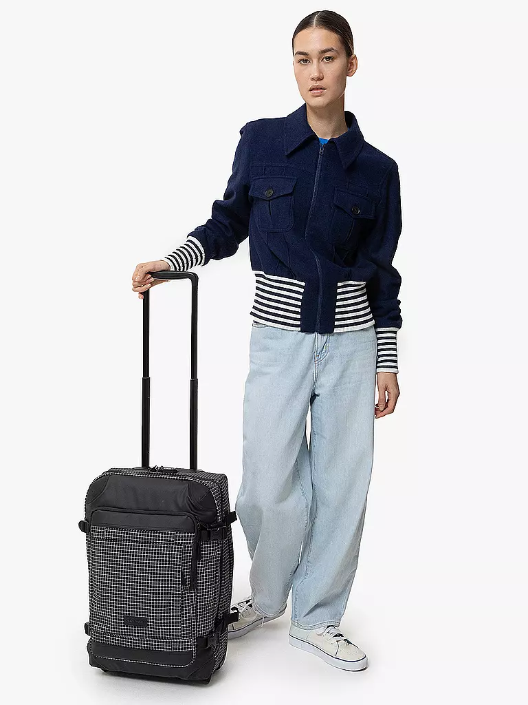 EASTPAK | Trolley de voyage Tranverz CNNCT S Accent Grey | Noir