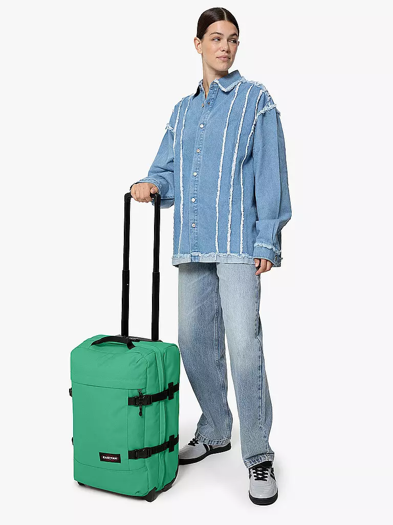 EASTPAK | Trolley de voyage Tranverz S 42L | Vert
