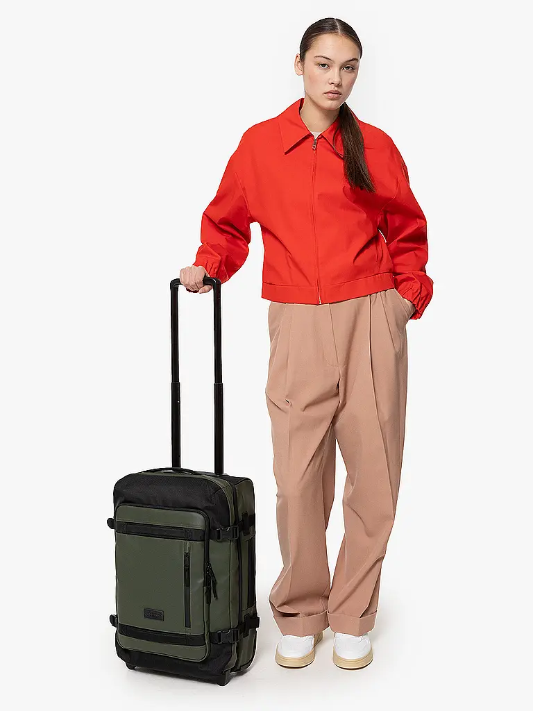 EASTPAK | Valise à roulettes Tranverz CNNCT S | Olive