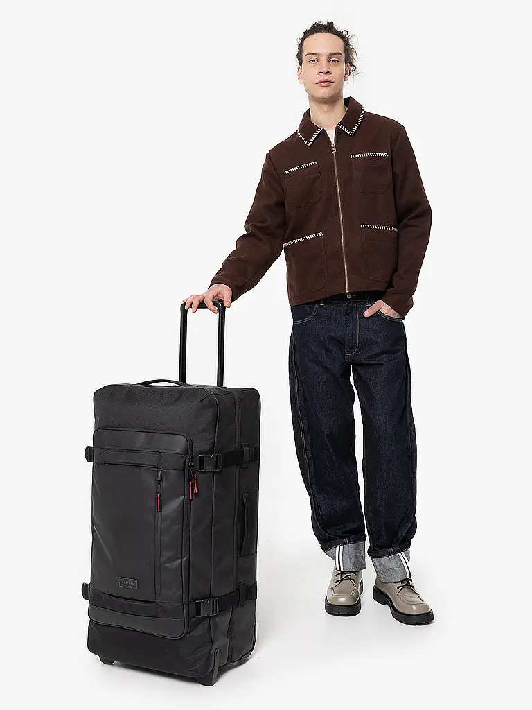 EASTPAK | Valise à roulettes Tranverz L Cnnct | Noir
