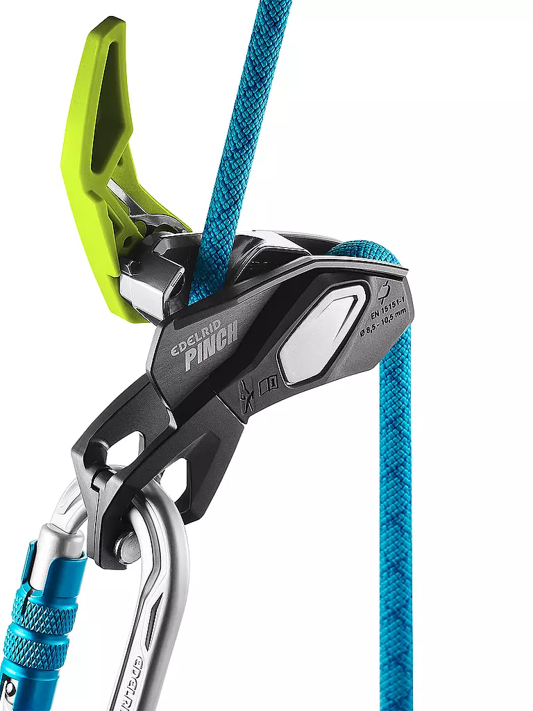 EDELRID | Dispositif d'assurage PINCH | Gris