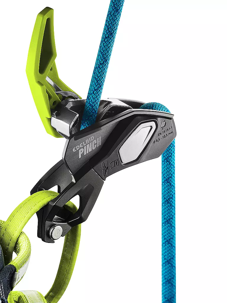 EDELRID | Dispositif d'assurage PINCH | Gris