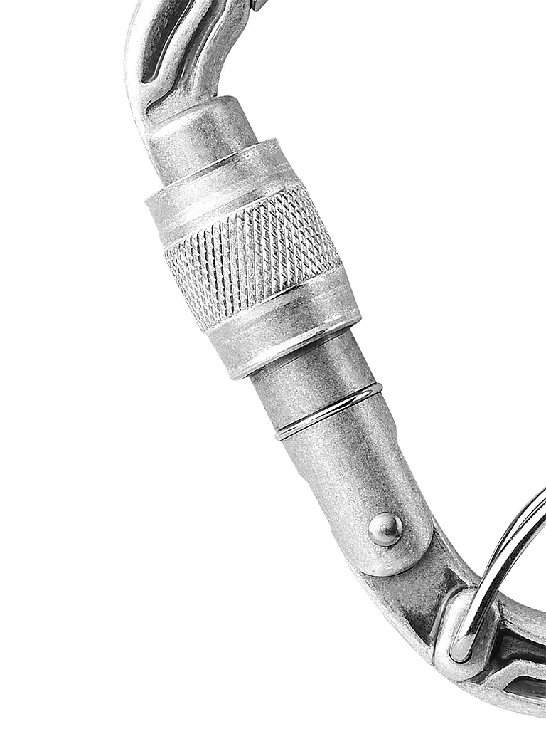 EDELRID | Mousqueton HMS Bulletproof Screw FG Eco | Argent