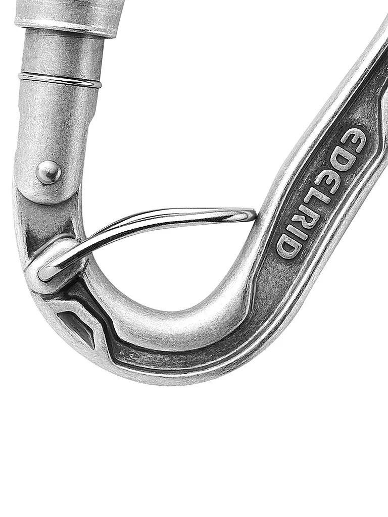 EDELRID | Mousqueton HMS Bulletproof Screw FG Eco | Argent