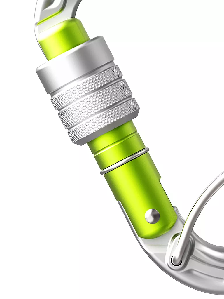 EDELRID | Mousqueton HMS Strike Screw FG | Argent