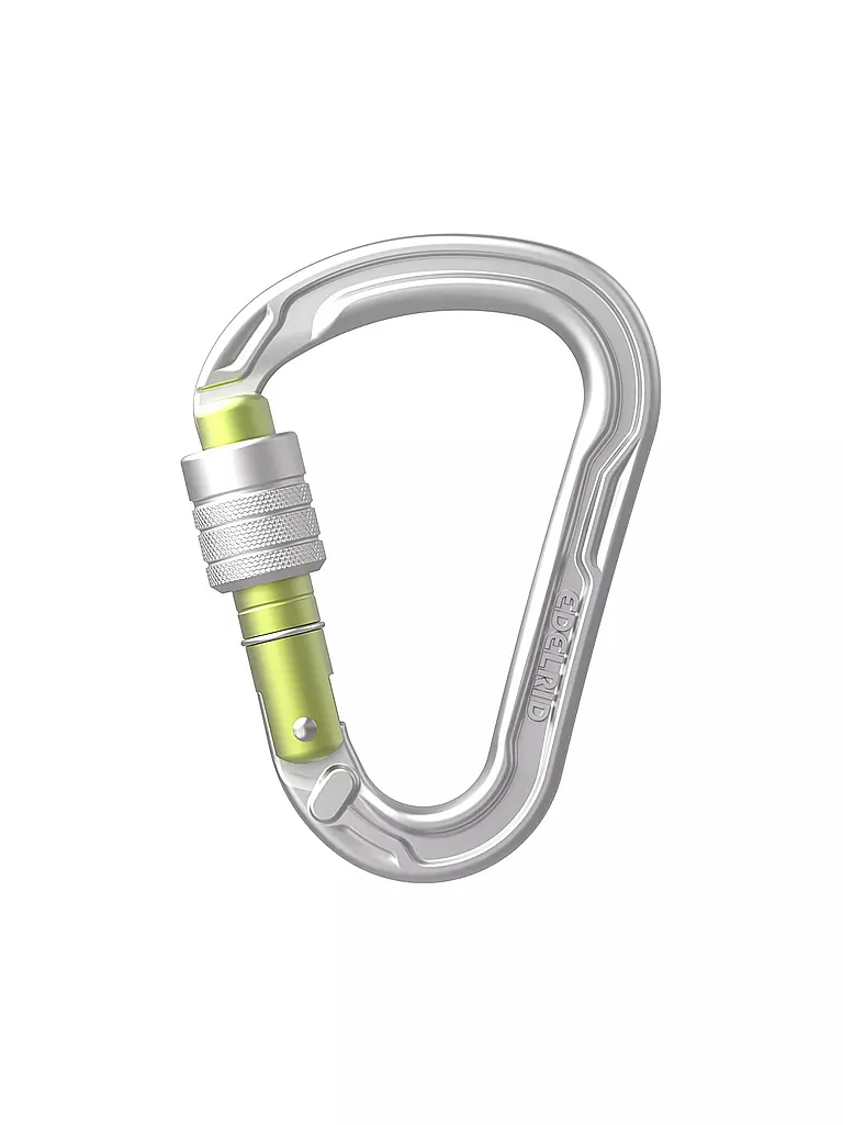 EDELRID | Mousqueton HMS Strike Screw II | Argent