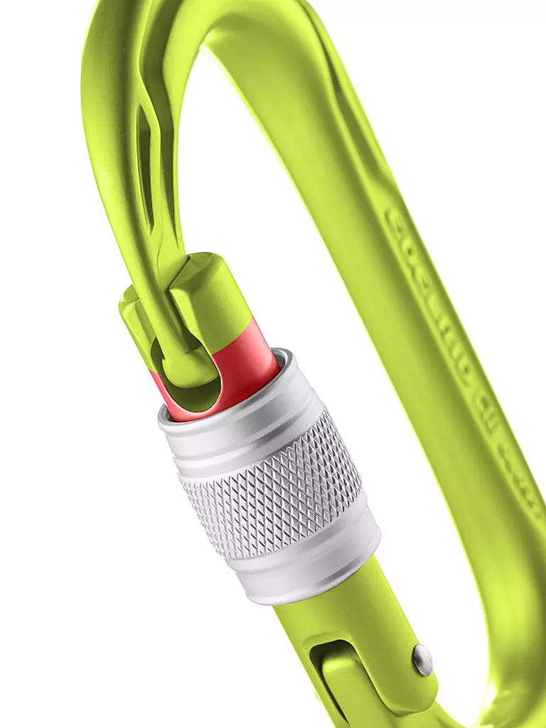 EDELRID | Mousqueton Oval Power 2500 Screw | Vert