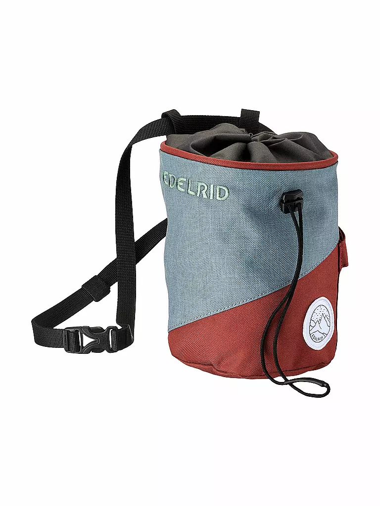 EDELRID | Sac à magnésie Monoblock | Rouge foncé