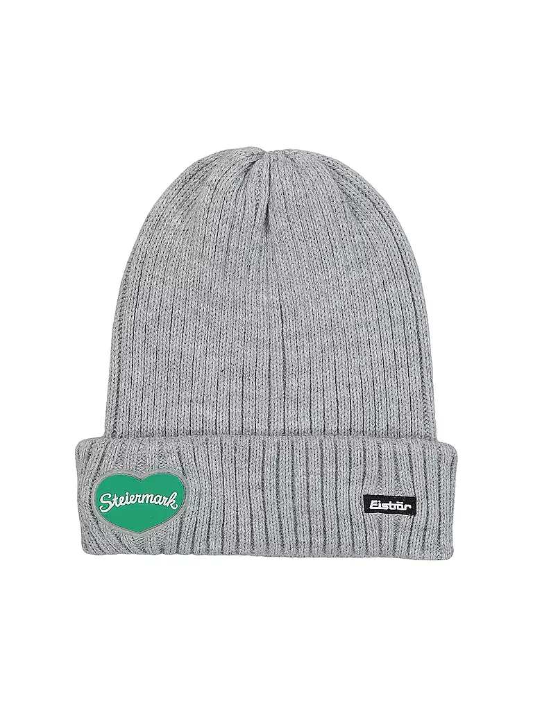EISBÄR | Bonnet côtelé Steiermark | Gris