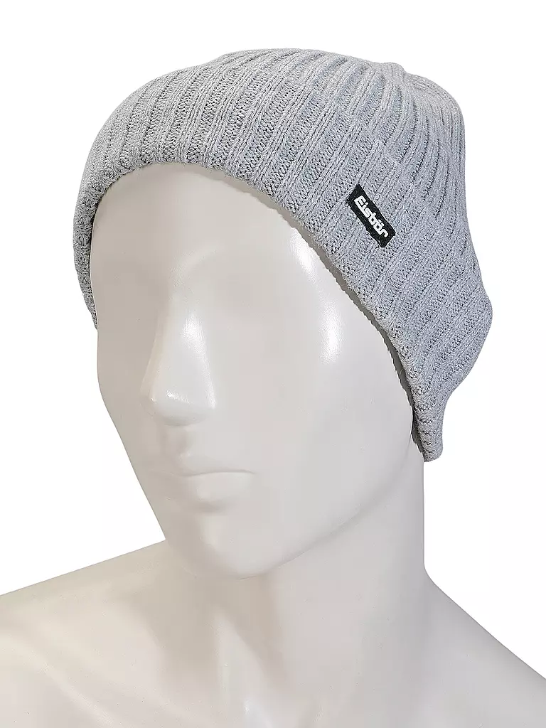 EISBÄR | Bonnet côtelé Steiermark | Gris