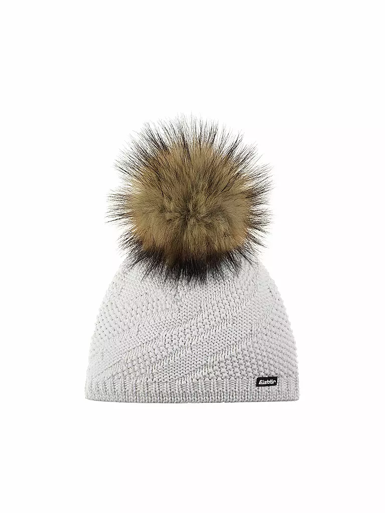 EISBÄR | Bonnet Femme Yva Lux | Blanc