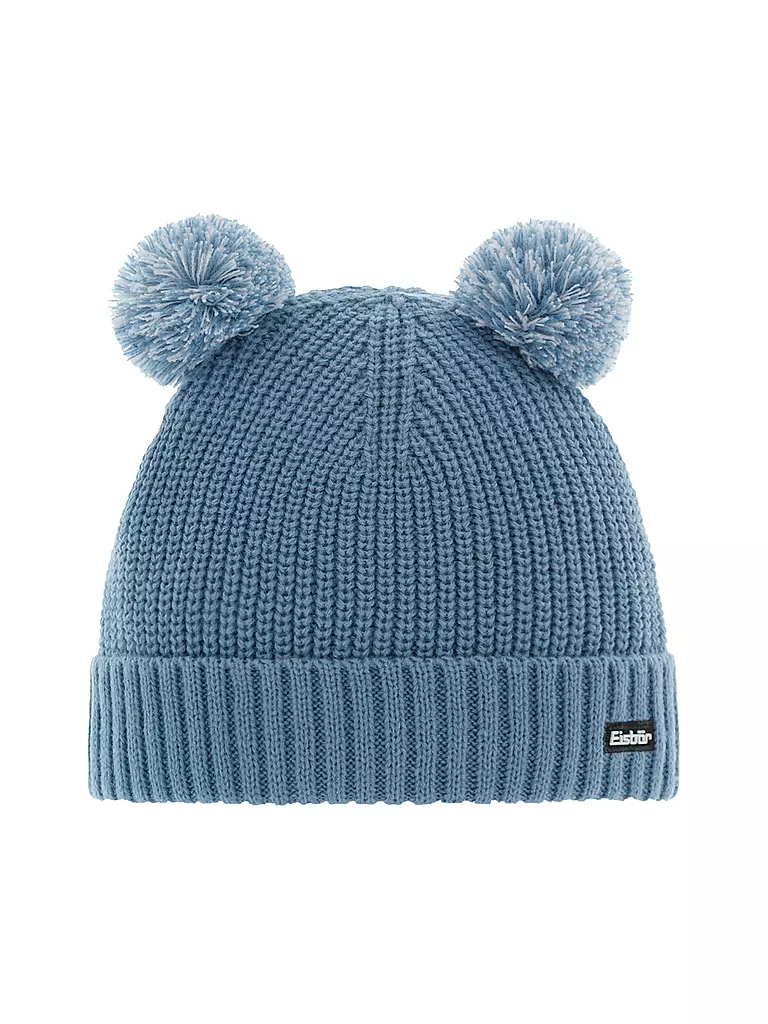 EISBÄR | Bonnet fille Ponti Pompon | Bleu