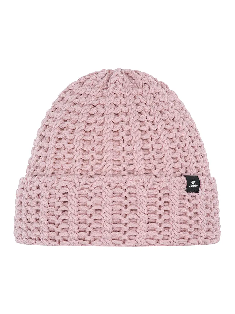 EISBÄR | Bonnet tricoté Selda pour femmes | Rose